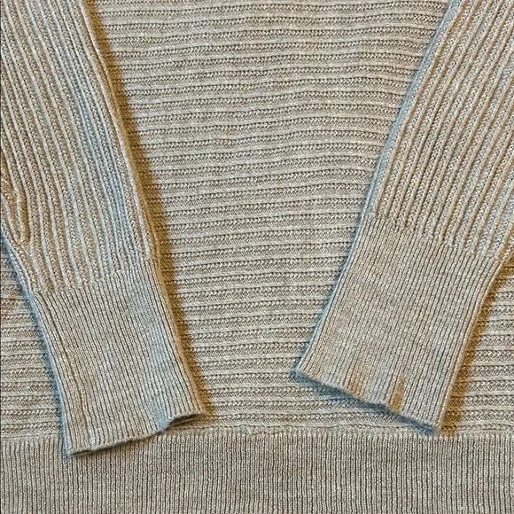 Soho Apparel Ribbed Knit Sweater - Tan - Picture 2 of 5